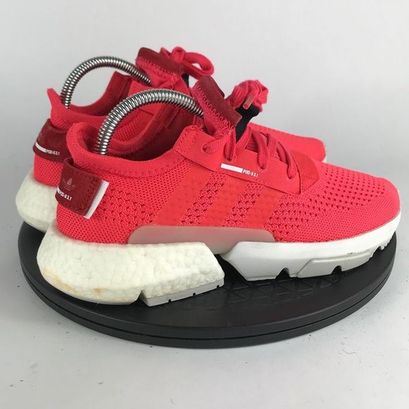 Adidas Pod-S3.1 Shock Red Boost Running Shoes CG7126 Men’s Size 7 - Picture 5 of 13